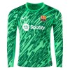 Officiële Voetbalshirt Doelman FC Barcelona Thuis 2024-25 Lange Mouw - Heren